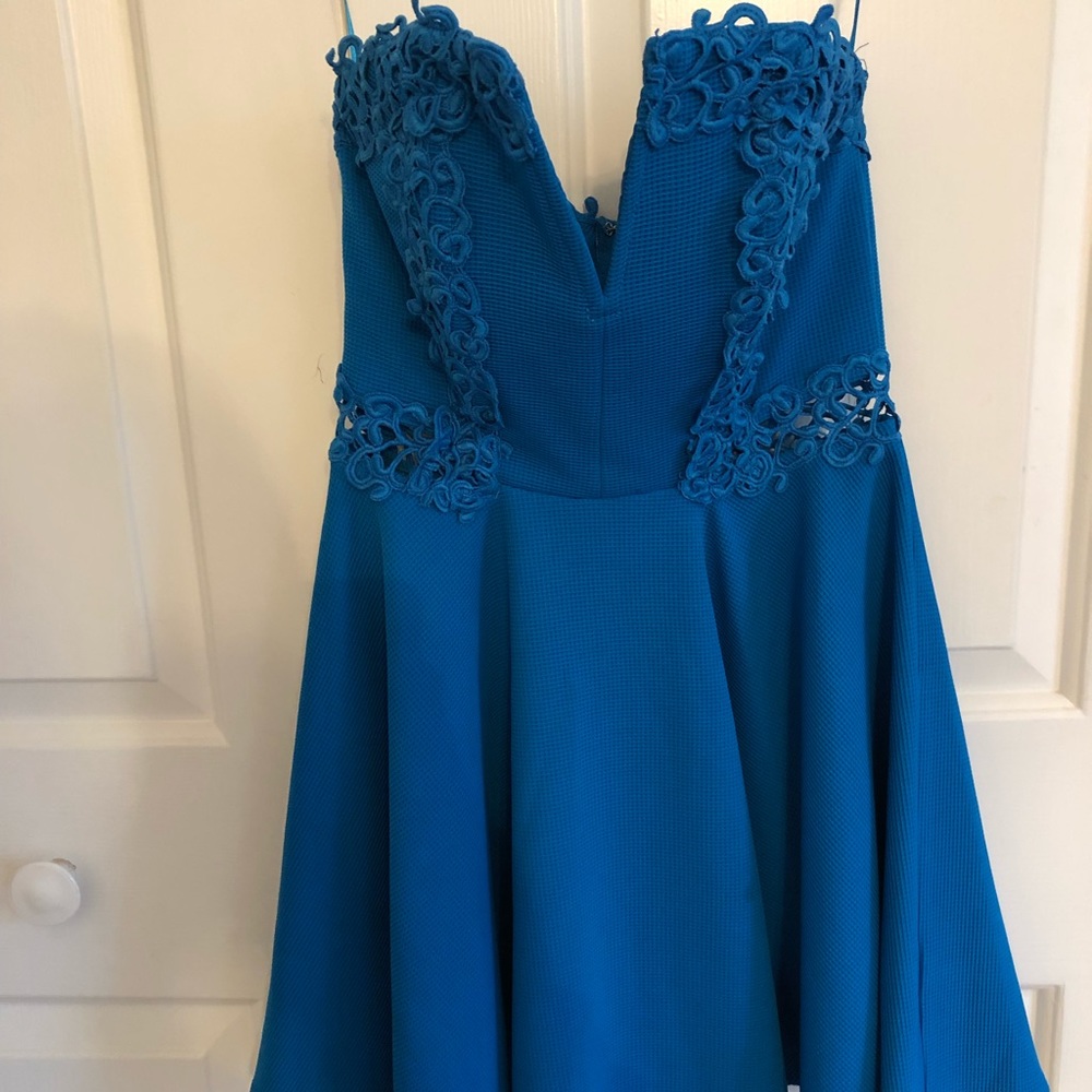 Luxxel short boned and detailed dress